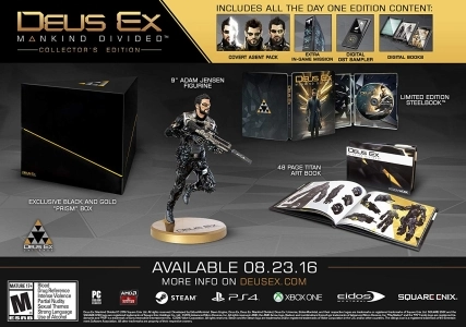 Deus Ex Mankind Divided Collector's Edition Xbox One